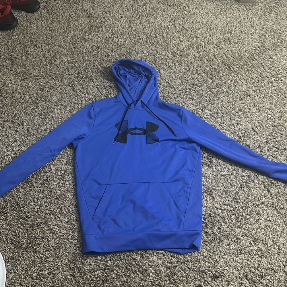 Under Armour Blue Hoodie, Large